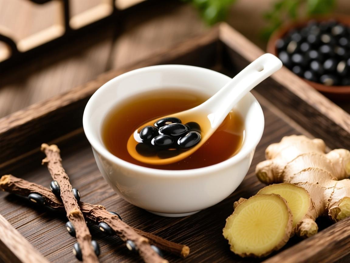 桑枝黑豆姜汤祛风止痛