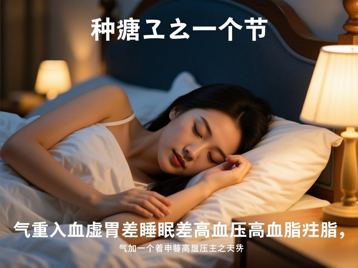 糖尿病湿气重气血虚胃差睡眠差高血压高血脂