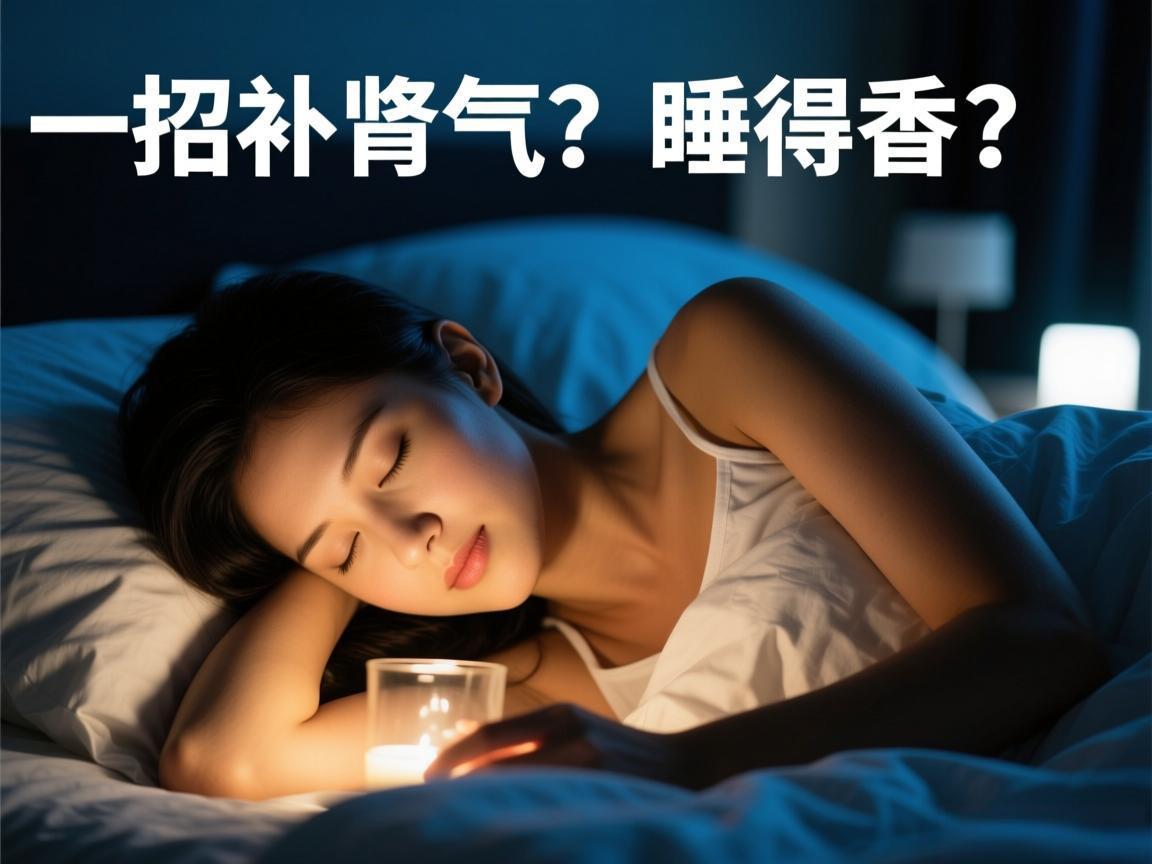 夜尿多？一招补肾气，睡得香