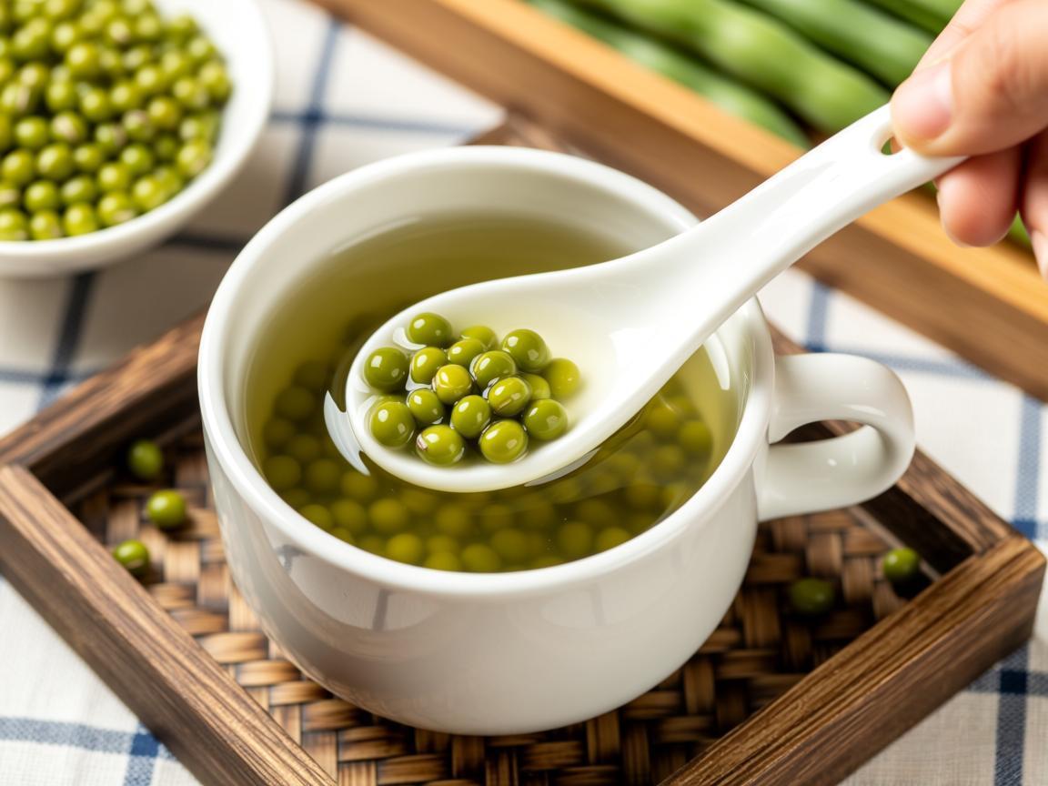 绿豆三宝煮水喝，调理小毛病