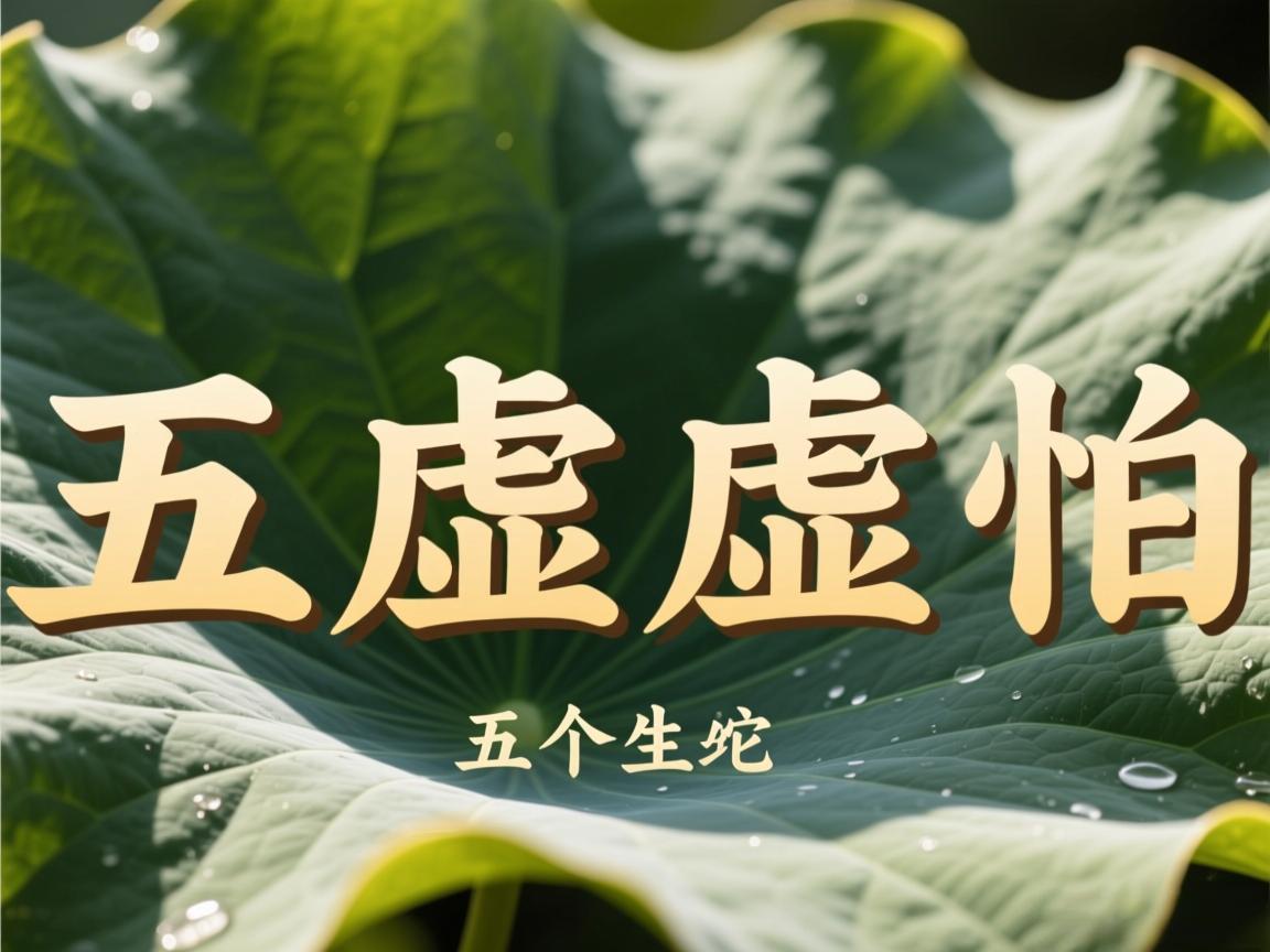 脾虚最怕五个字