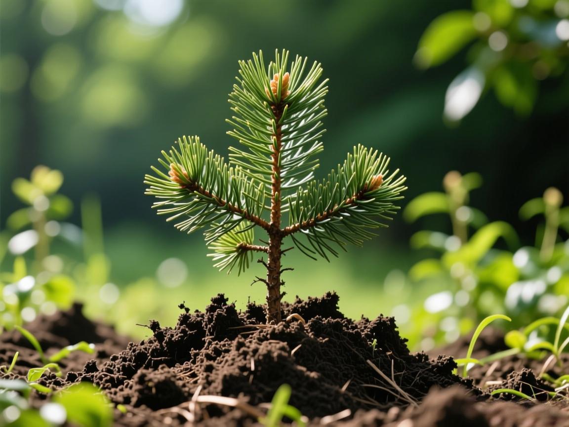 树木生长需厚松土