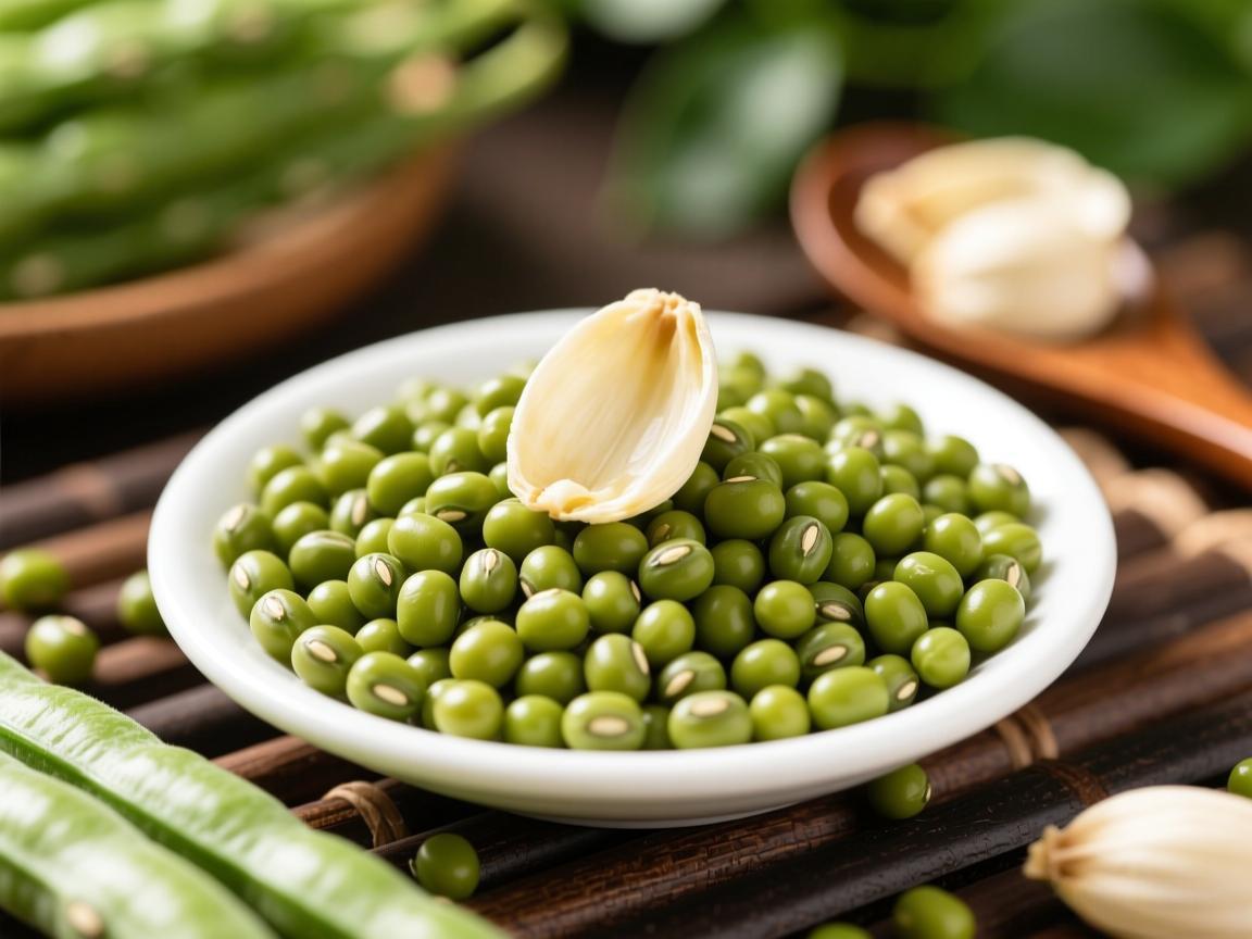 绿豆加百合清热解毒