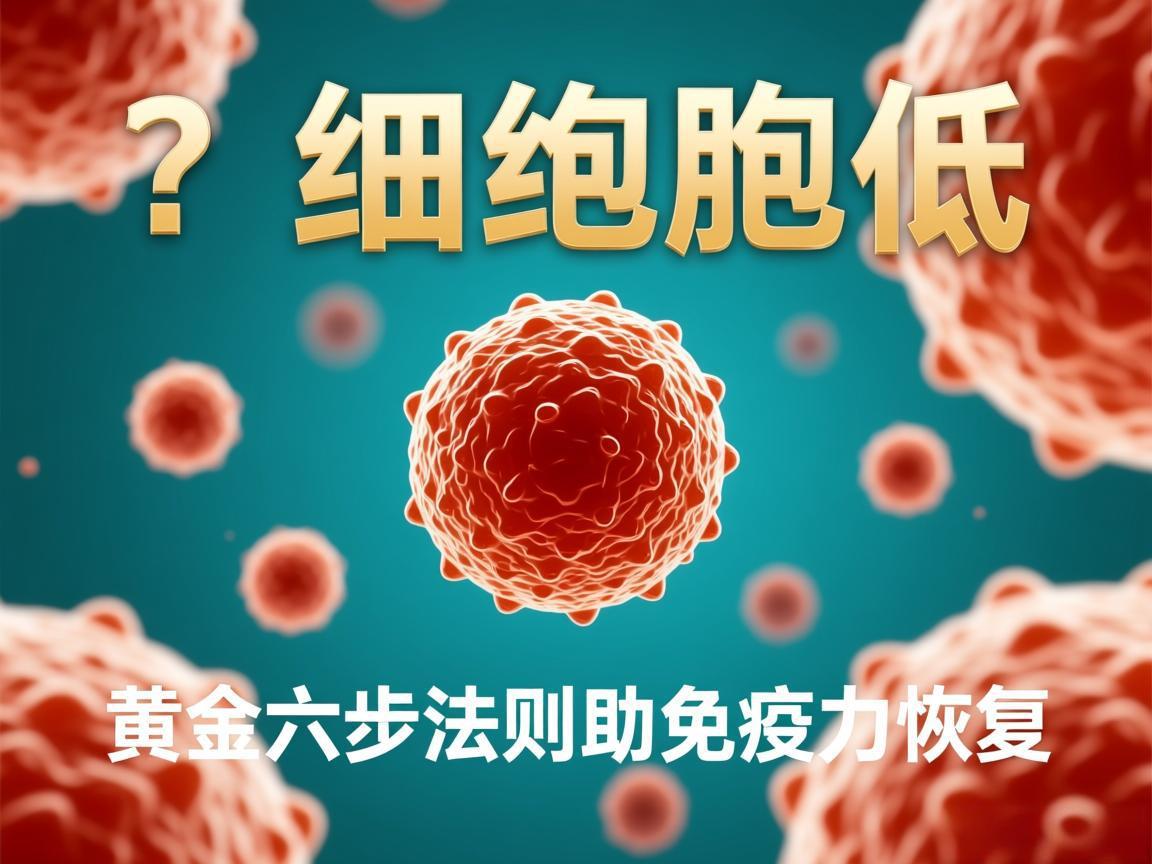 白细胞低?黄金六步法则助免疫力恢复