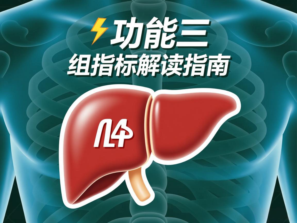 肝功能三组指标解读指南