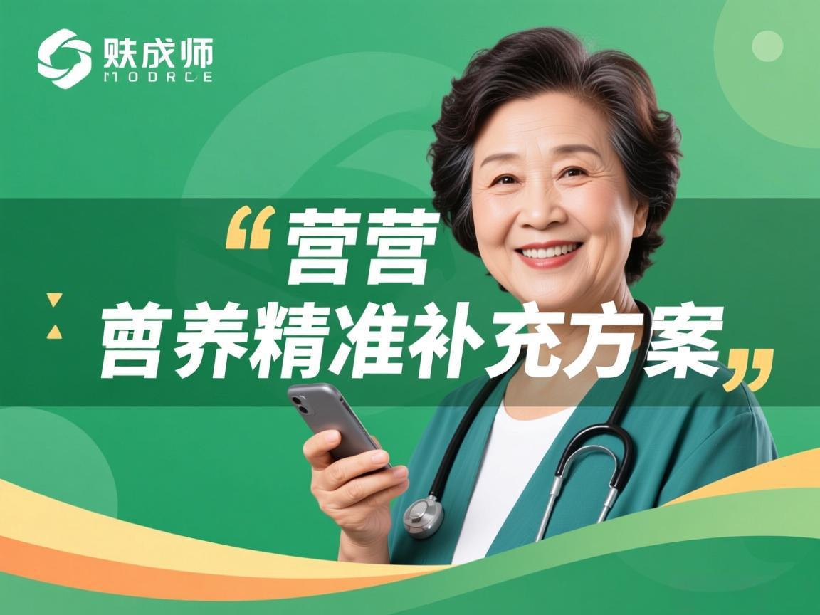 中老年营养精准补充方案
