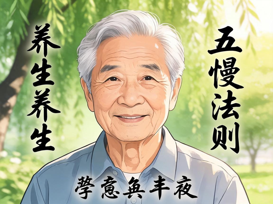 老年养生五慢法则