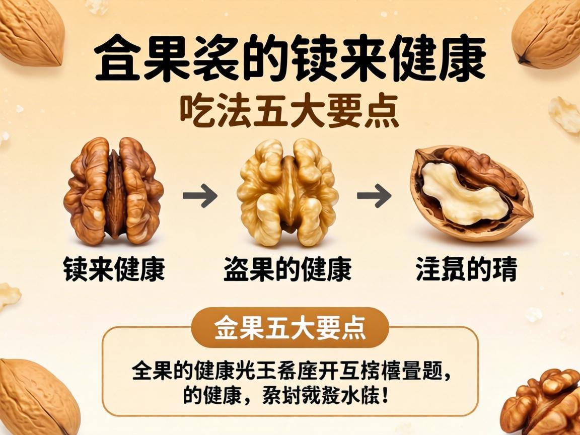 坚果健康吃法五大要点