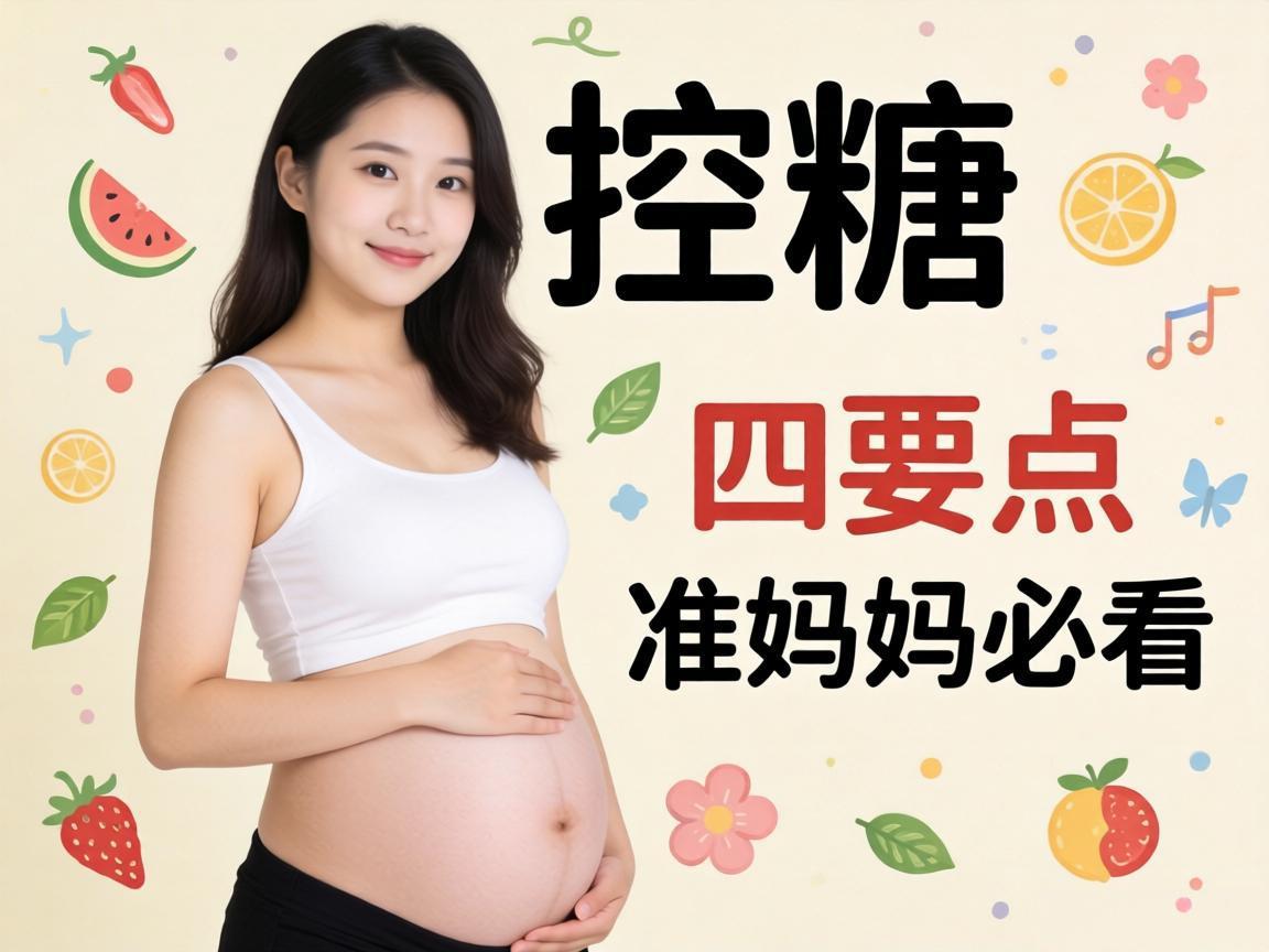 孕期控糖四要点，准妈妈必看