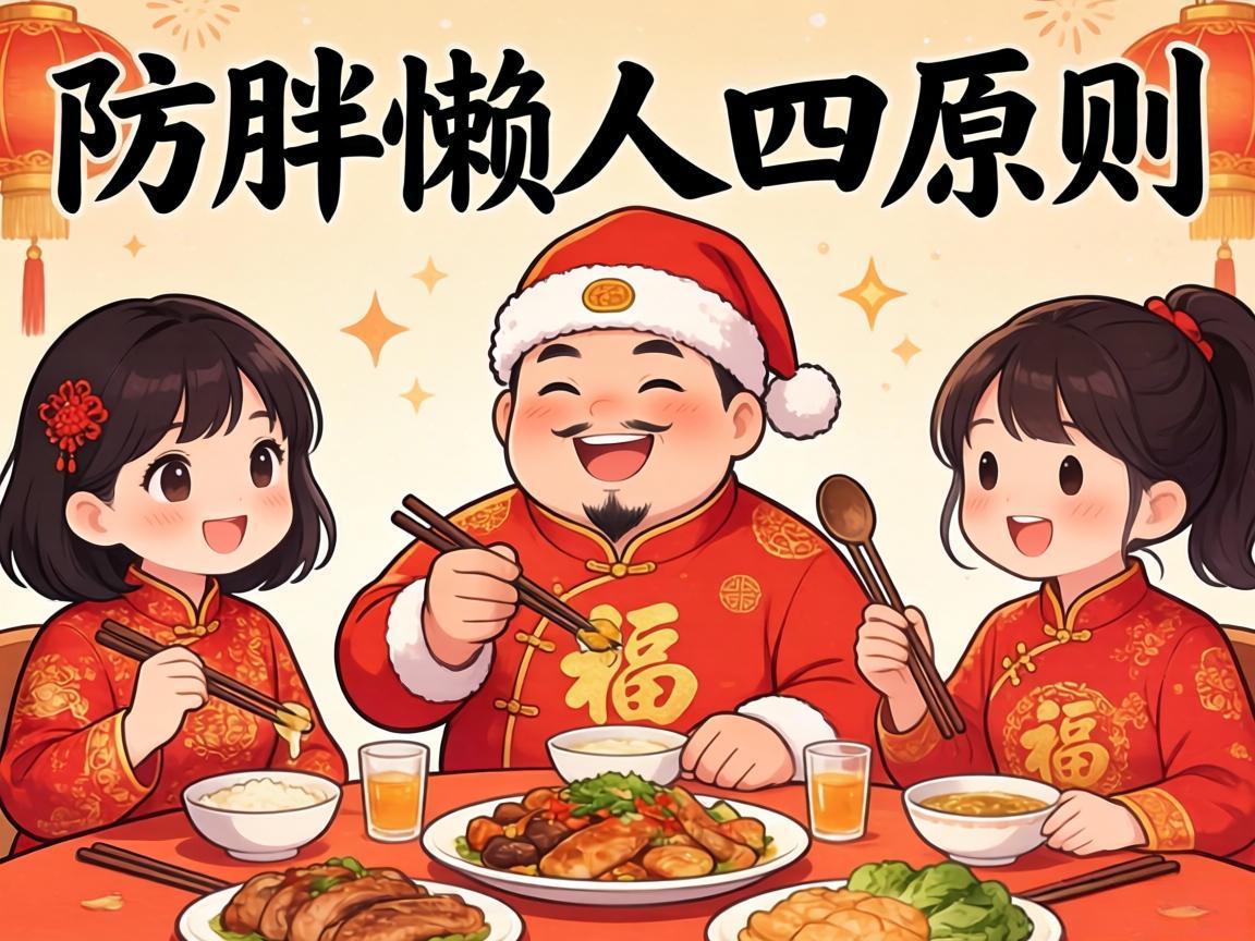 春节聚餐防胖懒人四原则