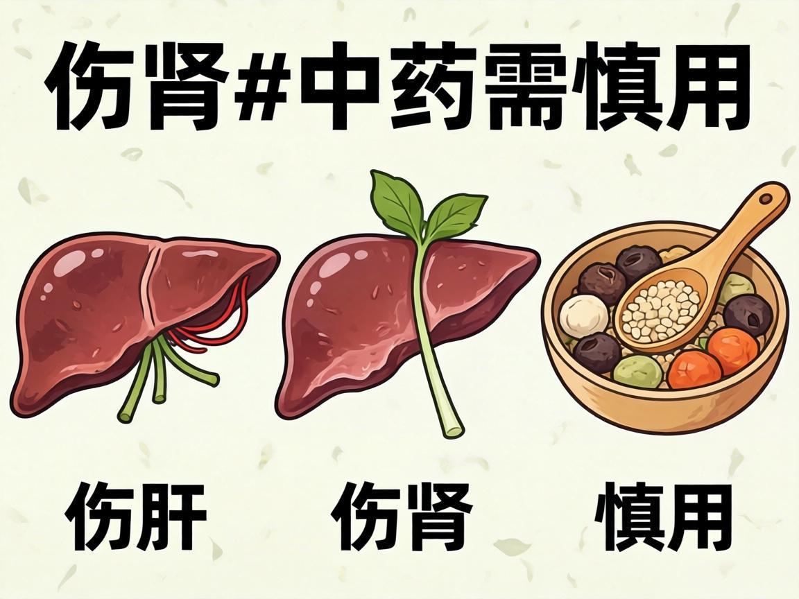 三类伤肝伤肾的中药需慎用