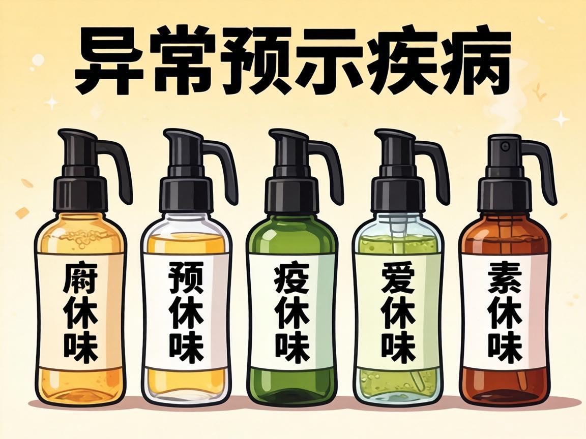 5种体味异常预示疾病