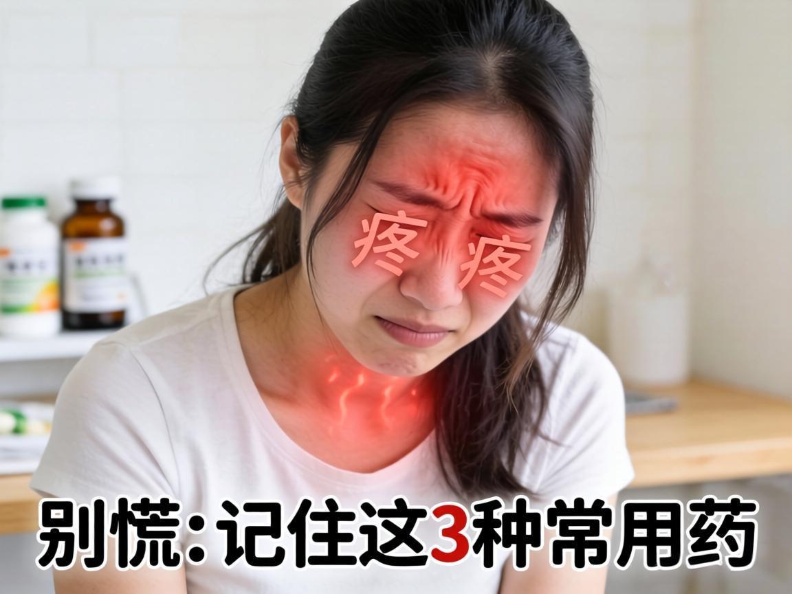浑身疼痛别慌，记住这3种常用药