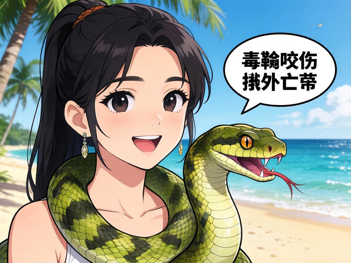 三亚女子毒蛇咬伤身亡警示