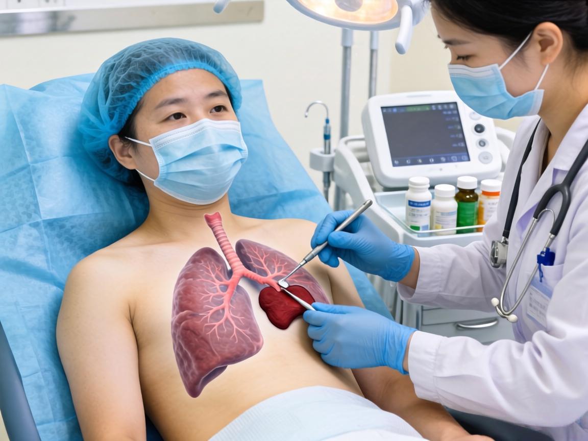 唐山肺癌患者四药联合治疗