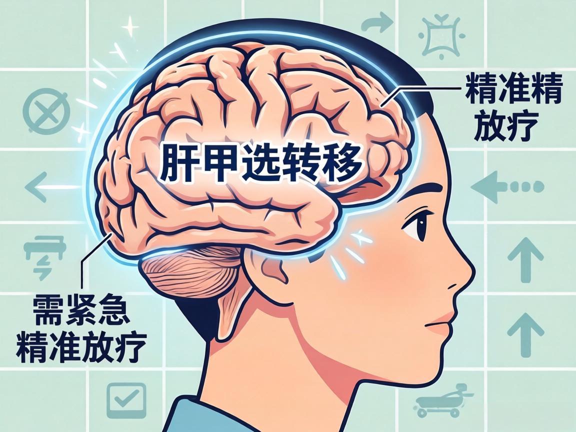 脑干转移需紧急精准放疗