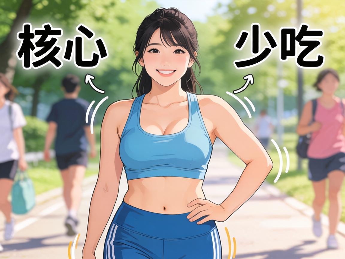 减肥核心:少吃加运动