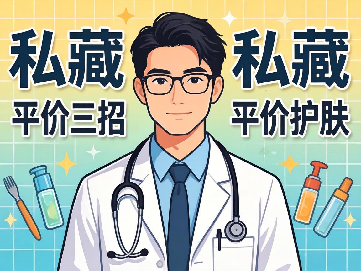 医生私藏平价护肤三招